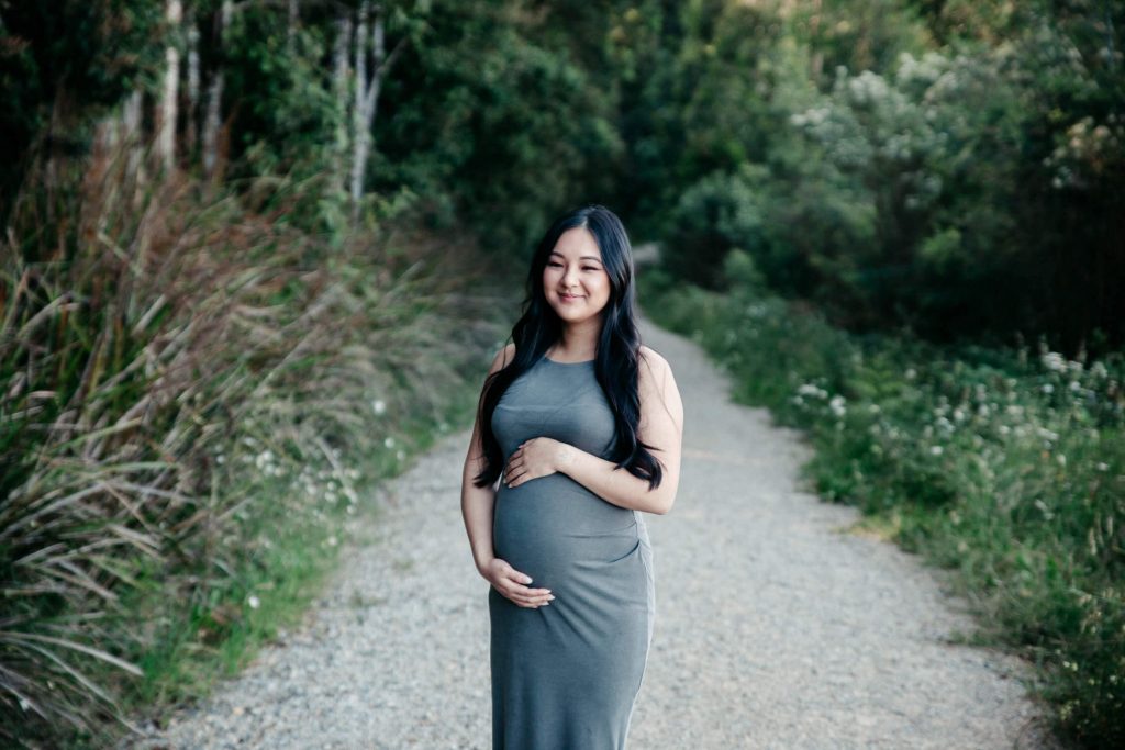 Baby bump in The Dandenong Ranges | Gill Juergens Photography