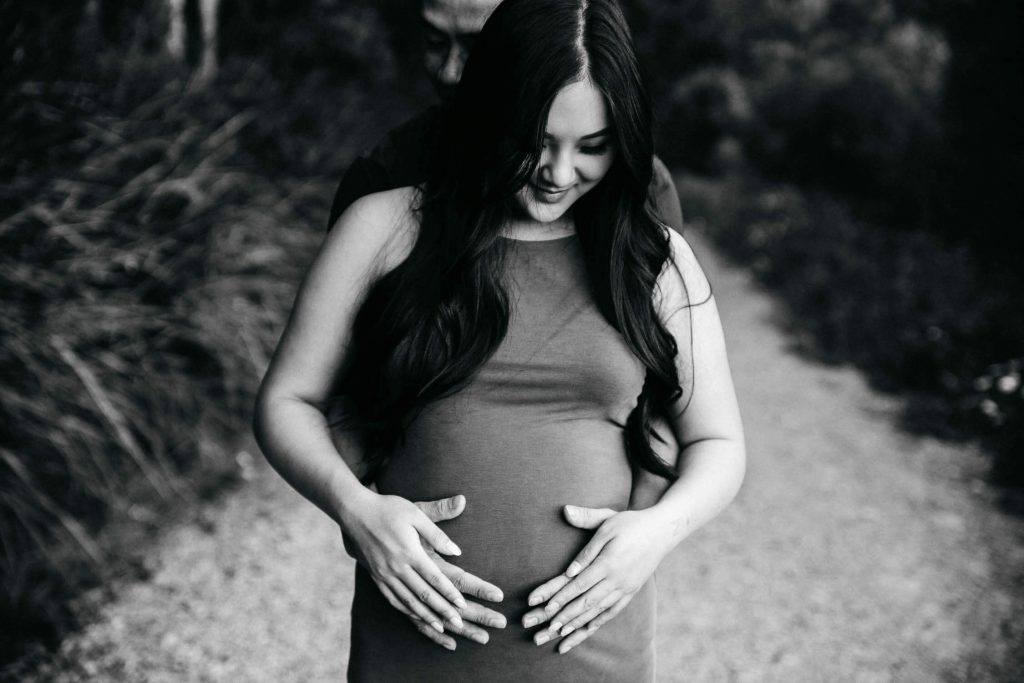 Family, Wedding & Newborn Photographer in Melbourne | Gill Juergens Photography | Baby bump in The Dandenong Ranges | Gill Juergens Photography