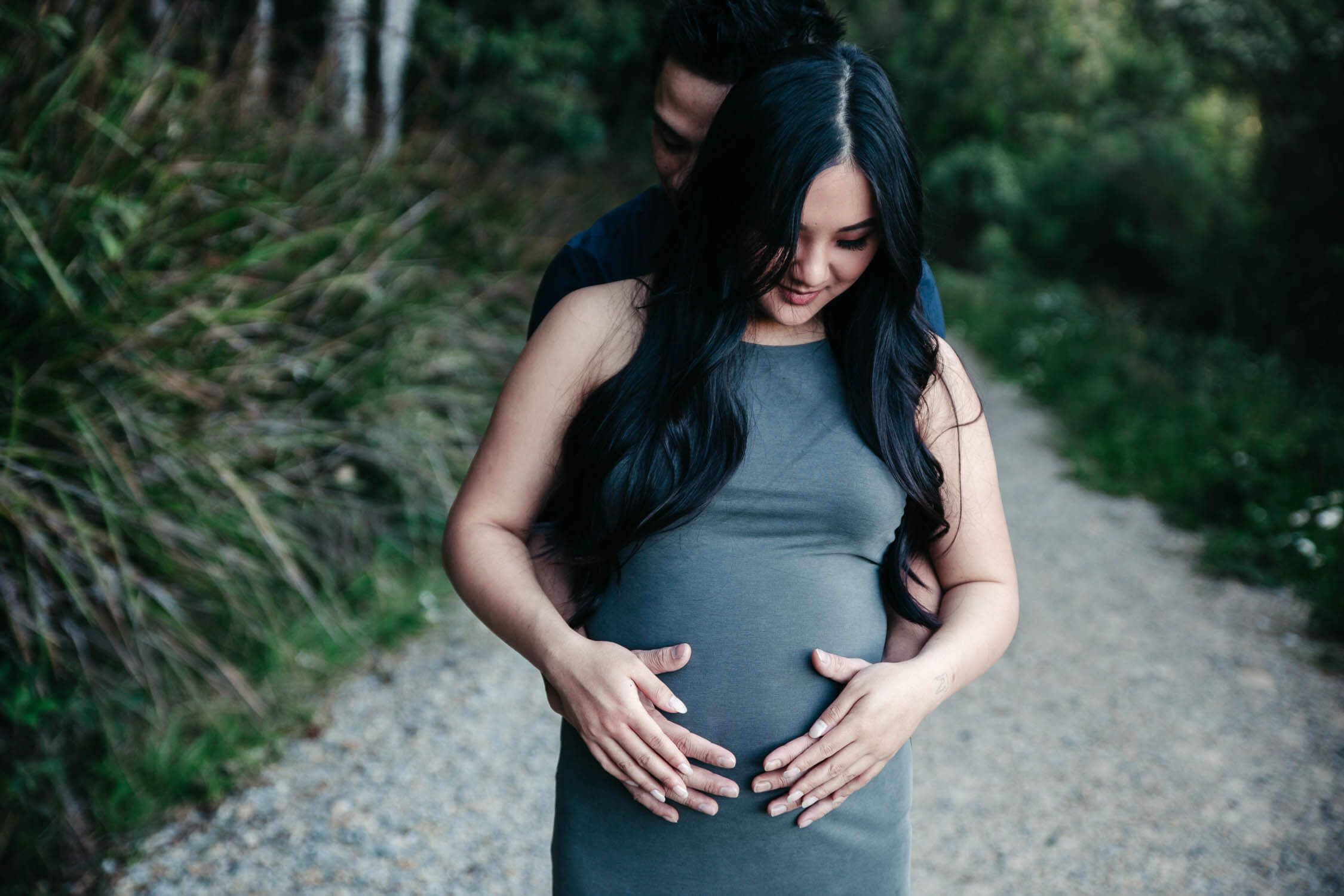 Family, Wedding & Newborn Photographer in Melbourne | Gill Juergens Photography | Baby bump in The Dandenong Ranges | Gill Juergens Photography