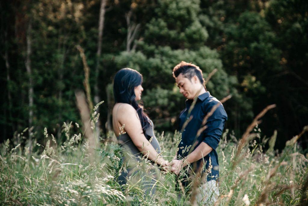 Family, Wedding & Newborn Photographer in Melbourne | Gill Juergens Photography | Baby bump in The Dandenong Ranges | Gill Juergens Photography