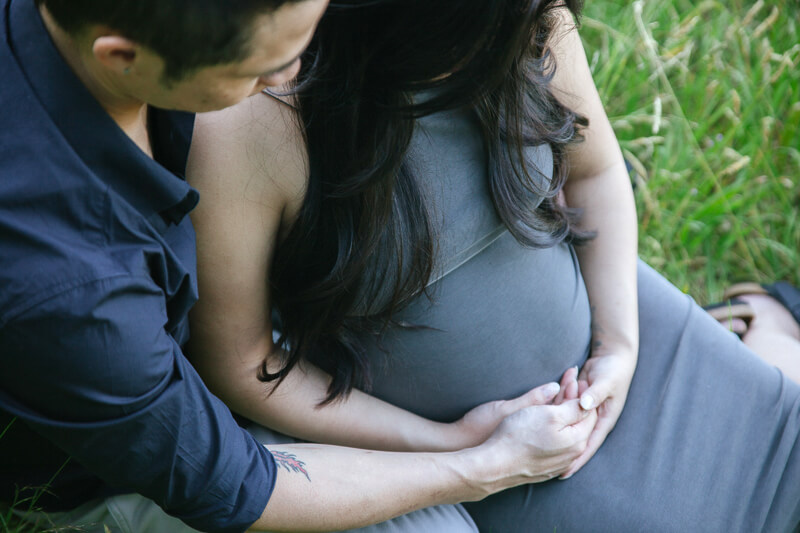 Family, Wedding & Newborn Photographer in Melbourne | Gill Juergens Photography | Baby bump in The Dandenong Ranges with maternity photos | Gill Juergens Photography