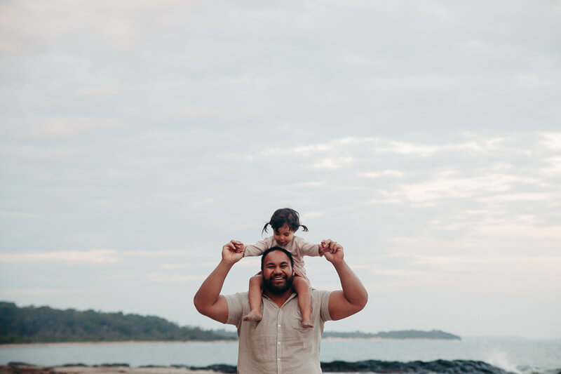 Family, Wedding & Newborn Photographer in Melbourne | Gill Juergens Photography | Outdoor newborn photos on the Mornington Peninsula coastline | Gill Juergens Photography
