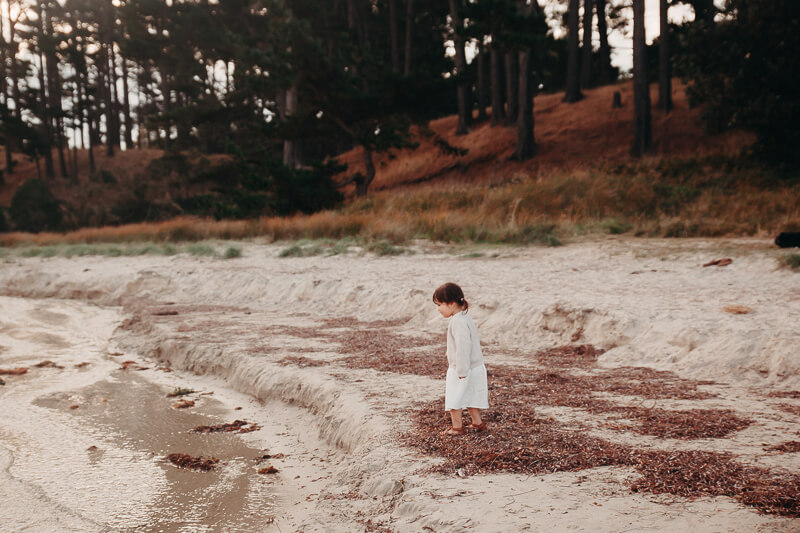 Family, Wedding & Newborn Photographer in Melbourne | Gill Juergens Photography | Outdoor newborn photos on the Mornington Peninsula coastline | Gill Juergens Photography