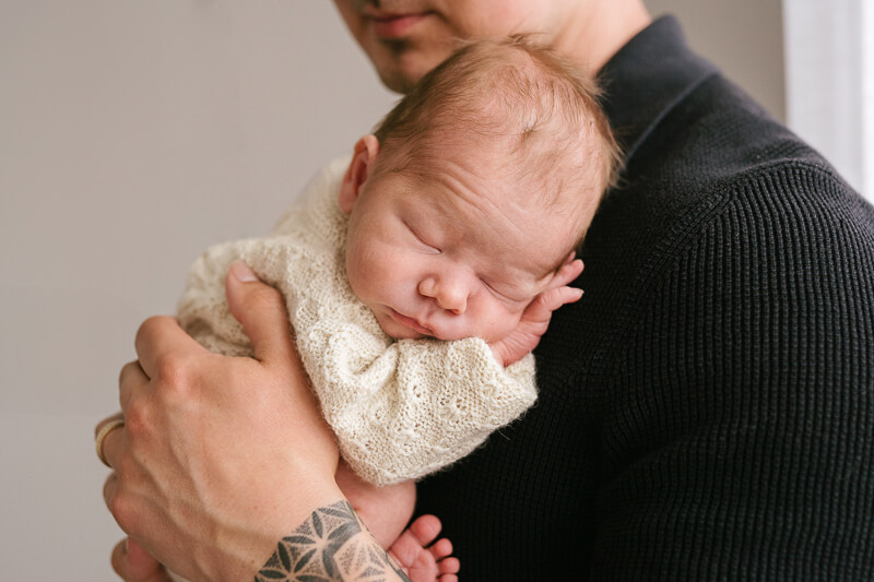 Family, Wedding & Newborn Photographer in Melbourne | Gill Juergens Photography | In home newborn photos for Charles | Gill Juergens Photography