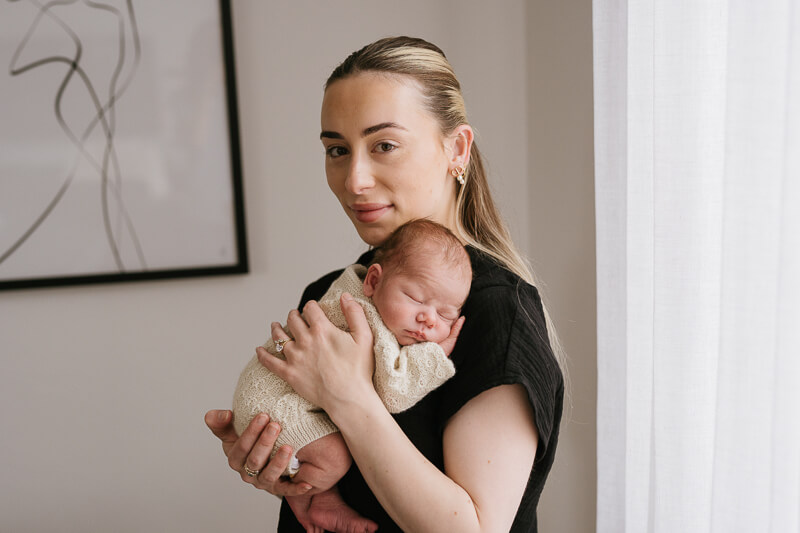 Family, Wedding & Newborn Photographer in Melbourne | Gill Juergens Photography | In home newborn photos for Charles | Gill Juergens Photography