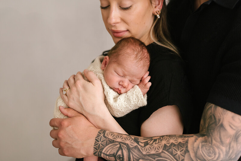 Family, Wedding & Newborn Photographer in Melbourne | Gill Juergens Photography | In home newborn photos for Charles | Gill Juergens Photography