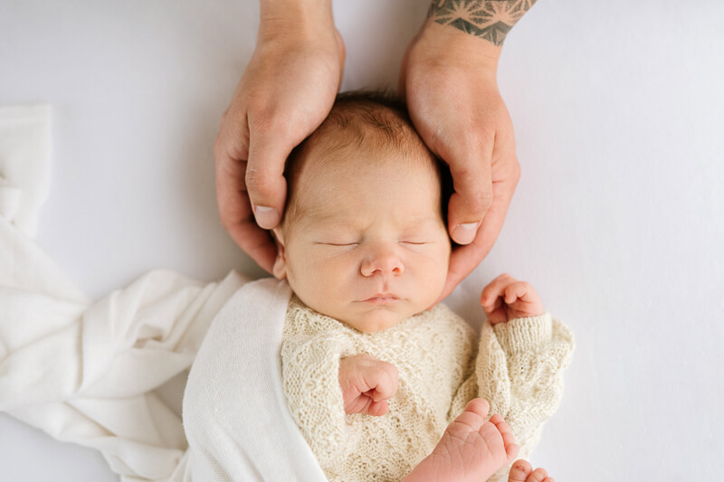 Family, Wedding & Newborn Photographer in Melbourne | Gill Juergens Photography | In home newborn photos for Charles | Gill Juergens Photography