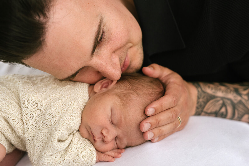Family, Wedding & Newborn Photographer in Melbourne | Gill Juergens Photography | In home newborn photos for Charles | Gill Juergens Photography