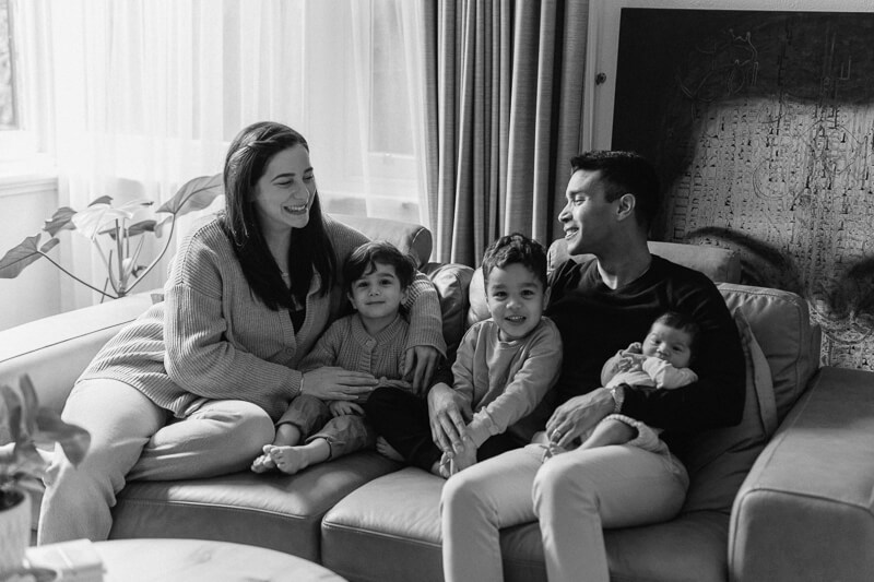 Family, Wedding & Newborn Photographer in Melbourne | Gill Juergens Photography | Newborn photos with Lucas and his big brothers | Gill Juergens Photography