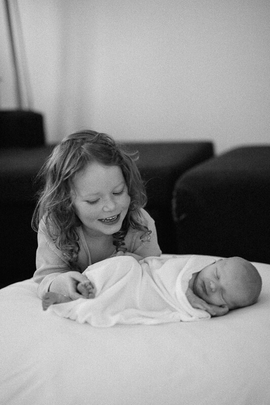 Family, Wedding & Newborn Photographer in Melbourne | Gill Juergens Photography | Ready for adventures with two big sisters | Gill Juergens Photography